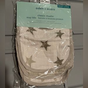 NWT 3 Pack Aden & Anais Snap bibs